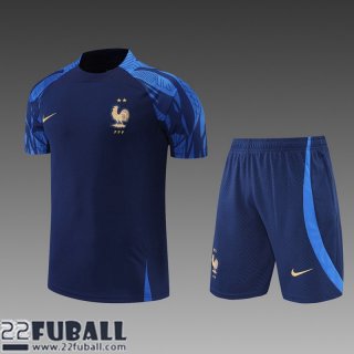 T-Shirt Frankreich Blau Herren 22 23 PL462