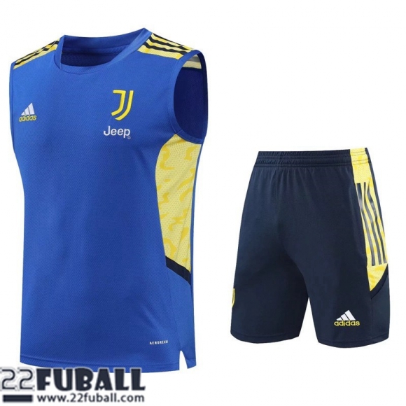 Ohne Ärmel Juventus Blau Herren 22 23 PL482