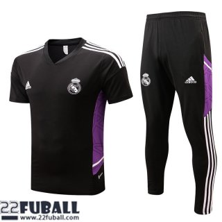 T-Shirt Real Madrid Schwarz Herren 22 23 PL519