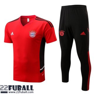 T-Shirt Bayern Munchen Rot Herren 22 23 PL524