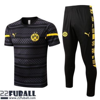 T-Shirt Dortmund Schwarz Herren 22 23 PL526