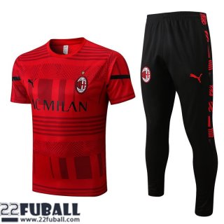 T-Shirt AC Milan Rot Herren 22 23 PL528