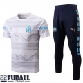 T-Shirt Olympique Marseille Weiss Herren 22 23 PL542