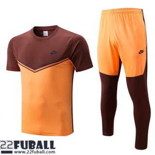 T-Shirt Sport orangebraun Herren 22 23 PL549