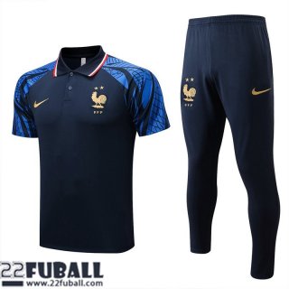 T-Shirt Frankreich Blau Herren 22 23 PL561
