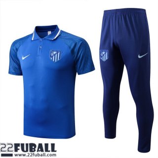 T-Shirt Atletico Madrid Blau Herren 22 23 PL565