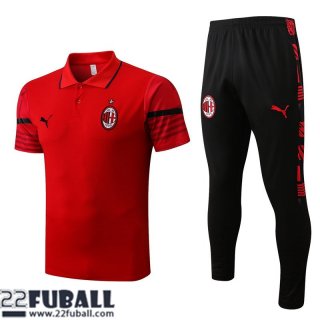 T-Shirt AC Milan Rot Herren 22 23 PL574