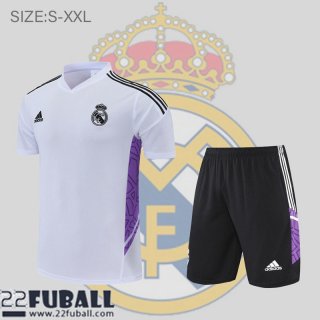 T-Shirt Real Madrid Weiss Herren 22 23 PL580