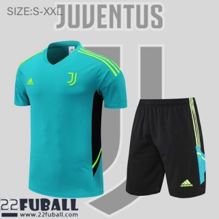 T-Shirt Juventus Grün Herren 22 23 PL590