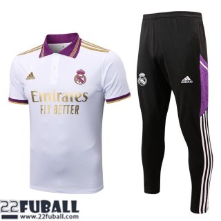 T-Shirt Real Madrid Weiß Herren 22 23 PL611
