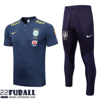 T-Shirt Brasilien Navy blau Herren 22 23 PL617