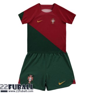 Fussball Trikots Portugal Heimtrikot Kinder 22 23