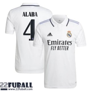Fussball Trikots Real Madrid Heimtrikot Herren 22 23 Alaba 4