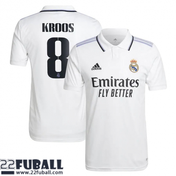 Fussball Trikots Real Madrid Heimtrikot Herren 22 23 Kroos 8