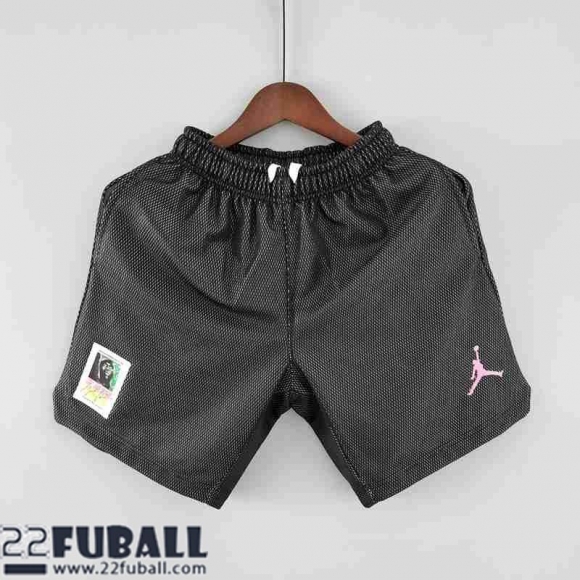 Fussball Shorts PSG Schwarz Herren 22 23 DK144