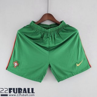 Fussball Shorts Portugal Vert Herren 2022 DK173