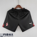 Fussball Shorts AC Milan schwarz Herren 22 23 DK180