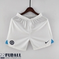 Fussball Shorts Chelsea Weiß Herren 22 23 DK192