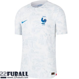 Fussball Trikots Frankreich Auswärtstrikot Herren World Cup 2022