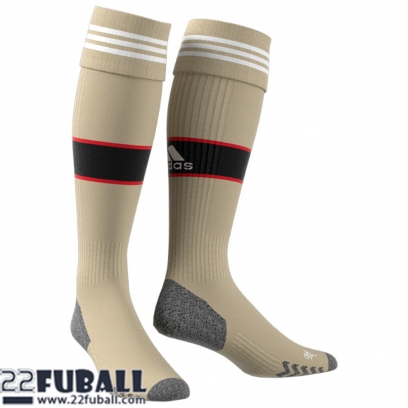 Fussball Socken Ajax Ausweichtrikot 22 23