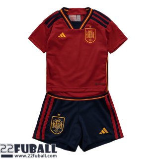Fussball Trikots Spanien Heimtrikot Kinder 22 23