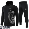 Sweatshirt Foot PSG Schwarz Herren 22 23 SW39