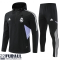 Sweatshirt Foot Real Madrid Schwarz Herren 22 23 SW42
