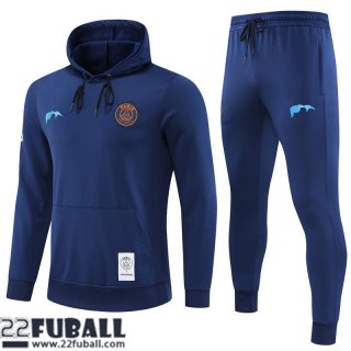 Sweatshirt Foot PSG blau Herren 22 23 SW51