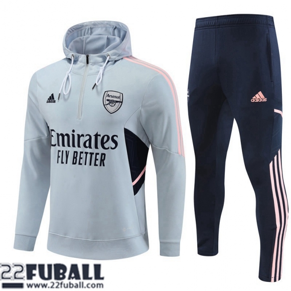 Sweatshirt Foot Arsenal grau Herren 22 23 SW54