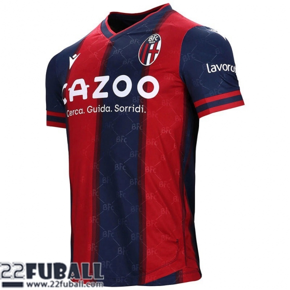 Fussball Trikots Bologna FC Heimtrikot Herren 22 23