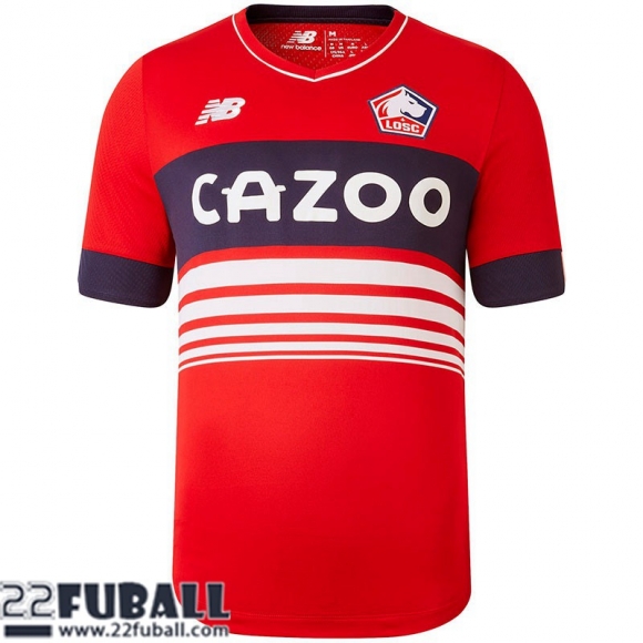 Fussball Trikots Lille OSC Heimtrikot Herren 22 23