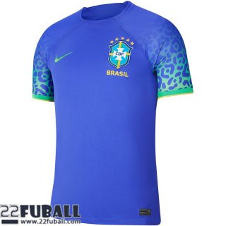 Fussball Trikots Brasilien Auswärtstrikot Herren World Cup 2022