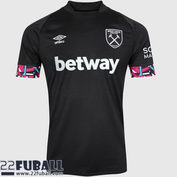 Fussball Trikots West Ham United Auswärtstrikot Herren 22 23