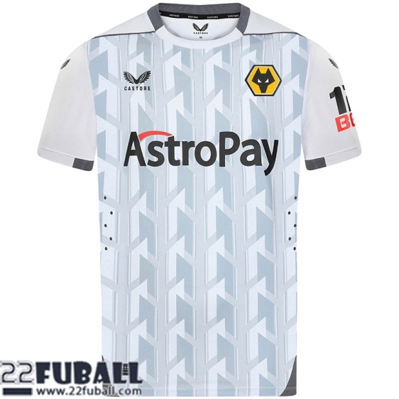 Fussball Trikots Wolverhampton Wanderers Ausweichtrikot Herren 22 23