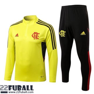 Trainingsanzug Flamengo jaune Herren 22 23 TG331