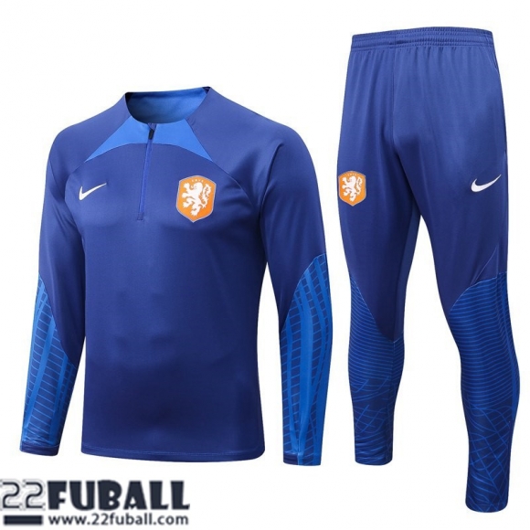 Trainingsanzug Niederlande blau Herren 22 23 TG336