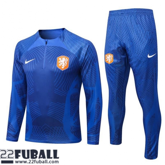 Trainingsanzug Niederlande blau Herren 22 23 TG340