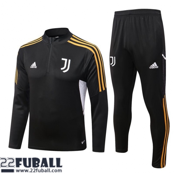 Trainingsanzug Juventus schwarz Herren 22 23 TG343