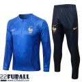 Trainingsanzug Frankreich blau Herren 22 23 TG344