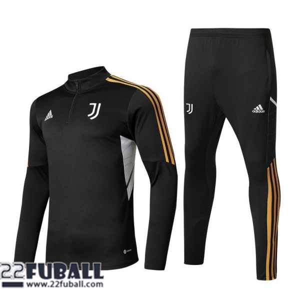 Trainingsanzug Juventus schwarz Herren 22 23 TG366