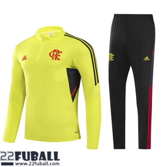 Trainingsanzug Flamengo jaune Herren 22 23 TG371