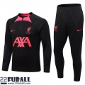 Trainingsanzug Liverpool schwarz Herren 22 23 TG379