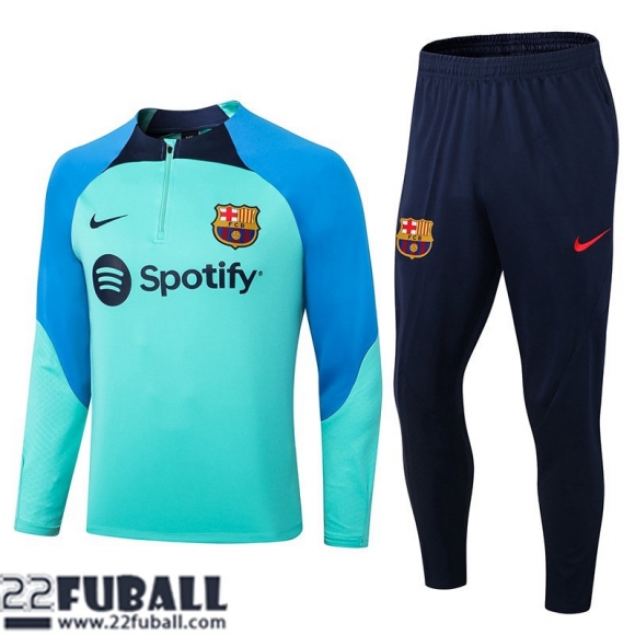 Trainingsanzug Barcelona blau Herren 22 23 TG384