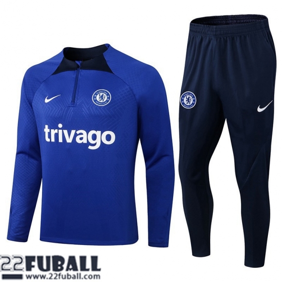 Trainingsanzug Chelsea blau Herren 22 23 TG385