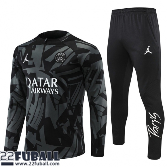 Trainingsanzug PSG Paris Gris-noir Herren 22 23 TG426