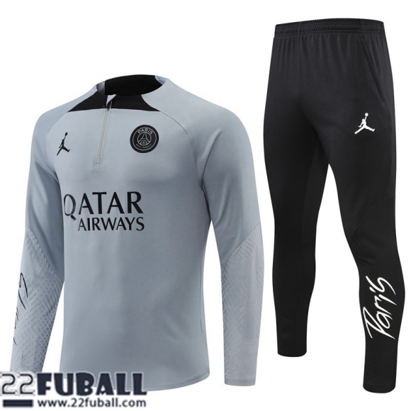 Trainingsanzug PSG Paris gris clair Herren 22 23 TG427