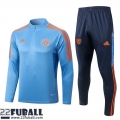 Trainingsanzug Manchester United blau Herren 22 23 TG442