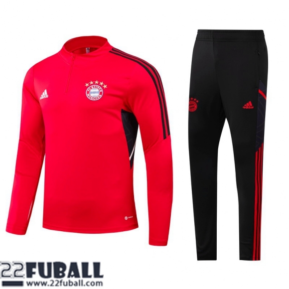 Trainingsanzug Bayern Munchen Rouge Herren 22 23 TG454