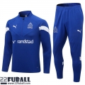 Trainingsanzug Olympique Marseille blau Herren 22 23 TG476