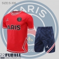 Trainingsanzug T Shirt PSG Paris Rouge Herren 22 23 TG485
